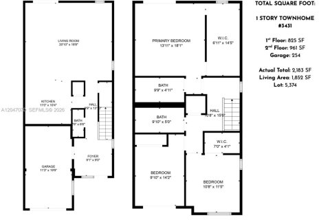 Touwnhouse à louer à Miami, Floride: 3 chambres, 172.05 m2 № 2168459 - photo 20