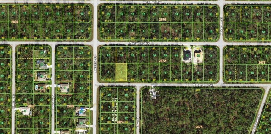 Terrain à Port Charlotte, Floride № 2235253