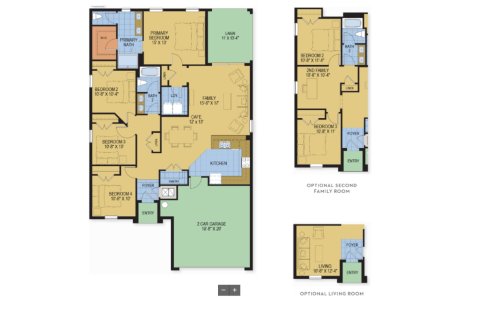 House floor plan «floor Greenwich», 4 rooms in Greenfield Village