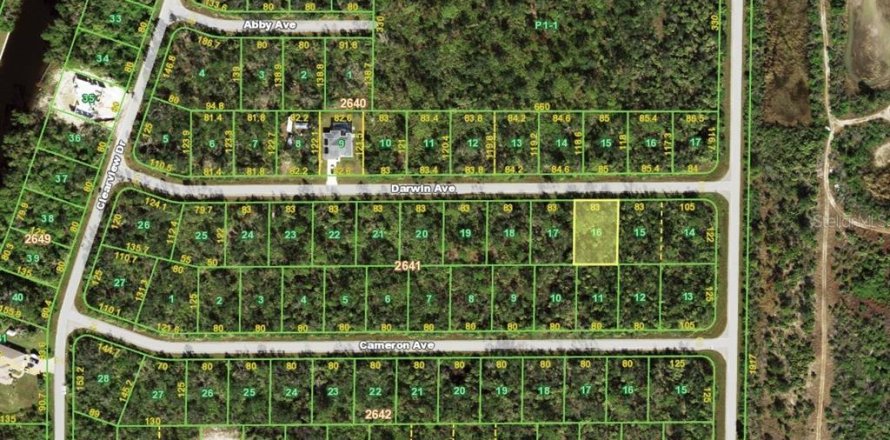 Terrain à Port Charlotte, Floride № 2223072