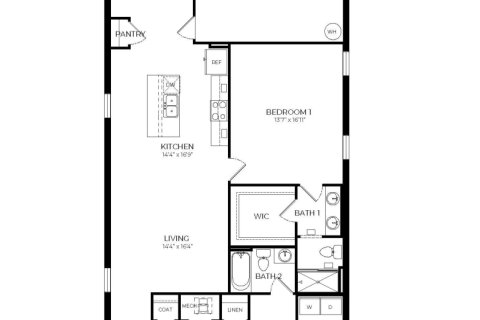 House in Apopka, Florida 3 bedrooms, 145.95 sq.m. № 1879979 - photo 1
