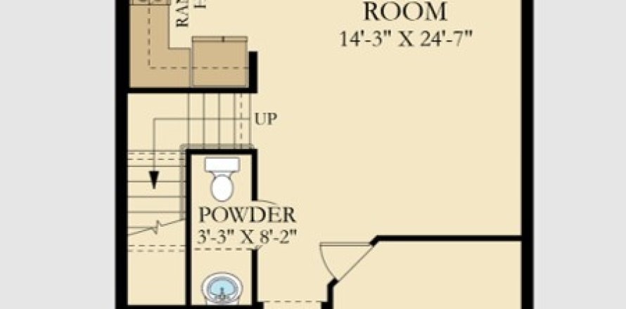 Townhouse in Clermont, Florida 3 bedrooms, 156.91 sq.m. № 1873389