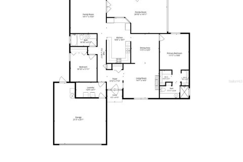 House in Spring Hill, Florida 2 bedrooms, 144.28 sq.m. № 2362470 - photo 5