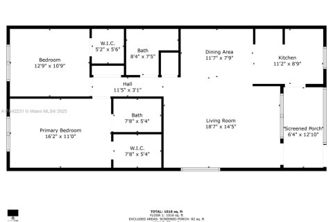 Copropriété à louer à Hollywood, Floride: 2 chambres, 100.15 m2 № 1939765 - photo 2