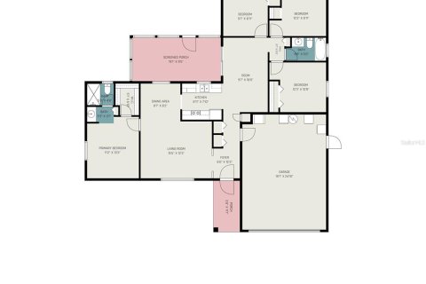Villa ou maison à vendre à Seffner, Floride: 4 chambres, 123.19 m2 № 2226449 - photo 4