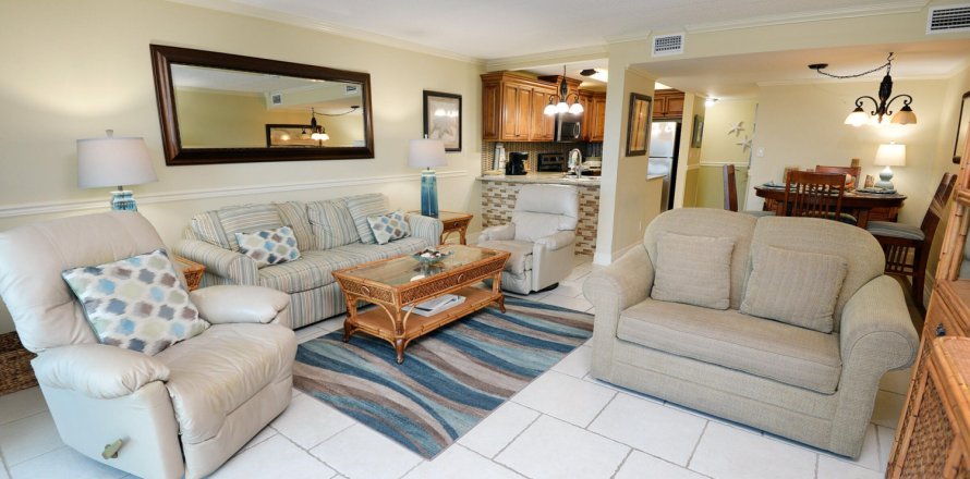 Condo in Panama City Beach, Florida, 1 bedroom  № 561623
