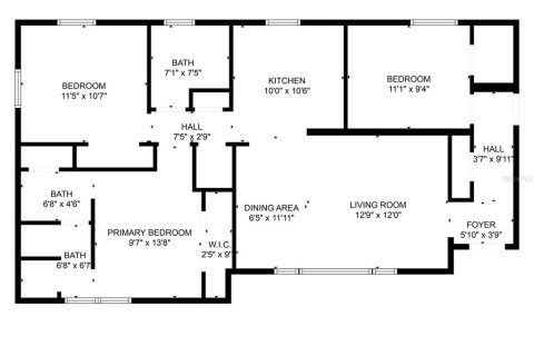 Casa en venta en Gulfport, Florida, 3 dormitorios, 106.84 m2 № 1898465 - foto 30