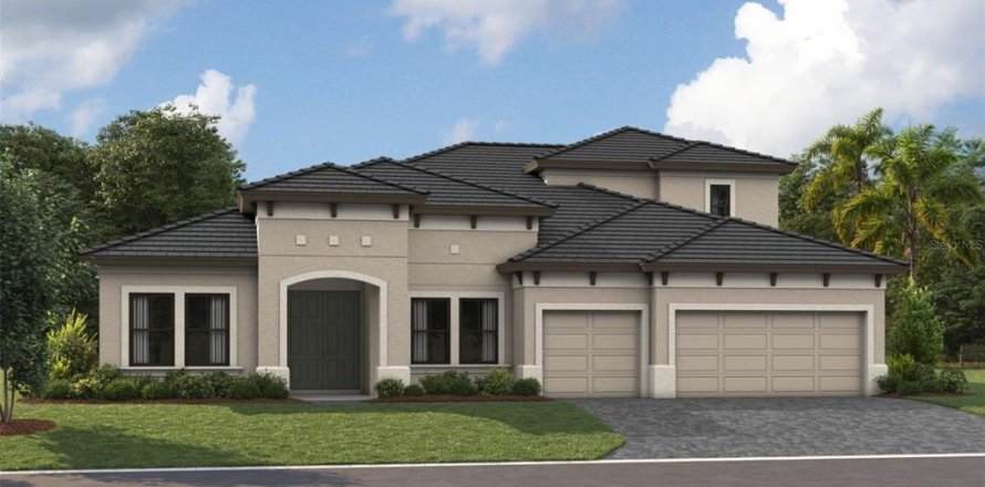 House in Parrish, Florida 4 bedrooms, 364.36 sq.m. № 2211454