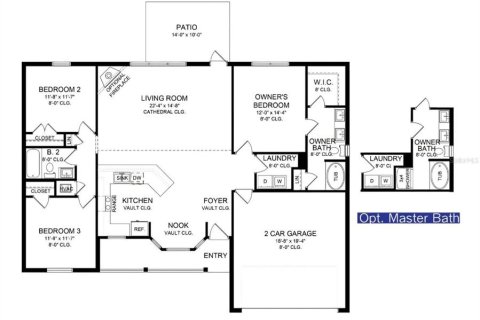House in Kissimmee, Florida 3 bedrooms, 143.07 sq.m. № 1608201 - photo 2
