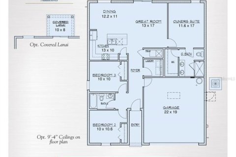 House in Lake Wales, Florida 3 bedrooms, 130.71 sq.m. № 1677957 - photo 2