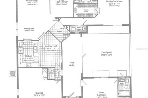 House in Clermont, Florida 2 bedrooms, 159.98 sq.m. № 1911752 - photo 2