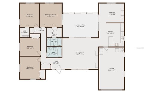 Villa ou maison à vendre à Spring Hill, Floride: 4 chambres, 166.85 m2 № 2138734 - photo 26