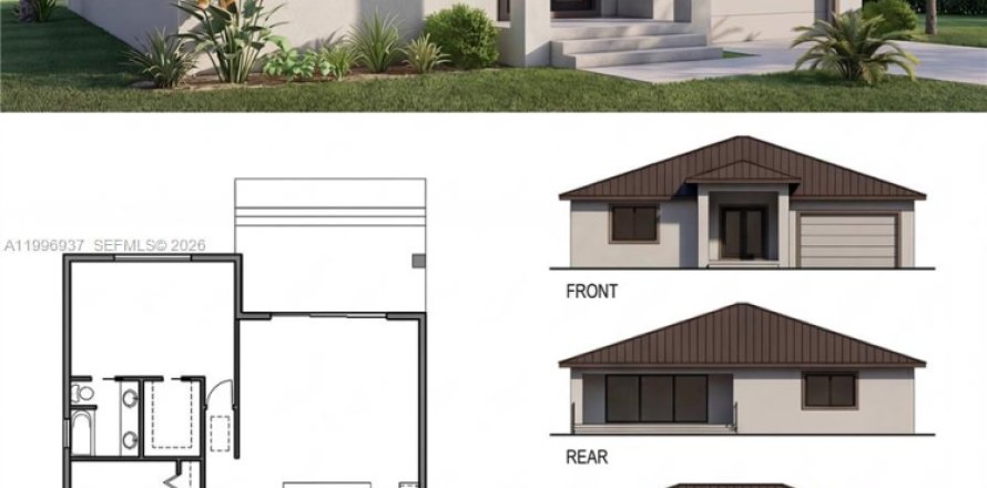 House in Hallandale Beach, Florida 3 bedrooms № 2059020