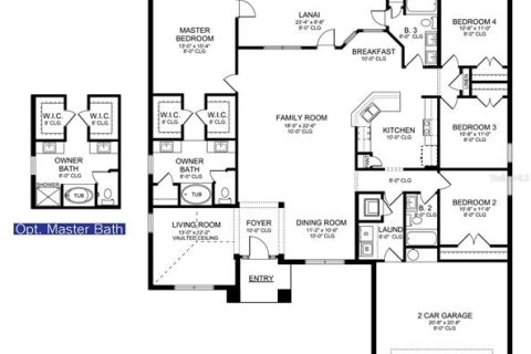 House in Citrus Springs, Florida 4 bedrooms, 211.91 sq.m. № 1761560 - photo 4