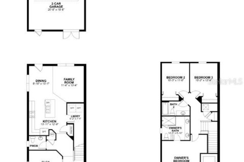 Touwnhouse à louer à Winter Garden, Floride: 3 chambres, 171.87 m2 № 2156227 - photo 23