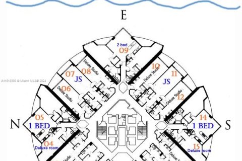 Condominio en venta en Sunny Isles Beach, Florida, 51.19 m2 № 1960096 - foto 22