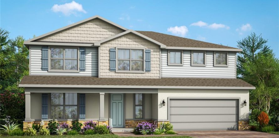 House in Apopka, Florida 4 bedrooms, 253.9 sq.m. № 1845423
