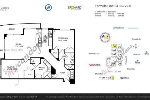 Condo in Fort Lauderdale, Florida, 2 bedrooms  № 1897368 - photo 27