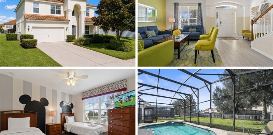 Villa ou maison à Kissimmee, Floride 6 chambres, 261.24 m2 № 2296730