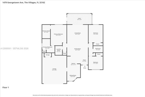 House in The Villages, Florida 3 bedrooms № 2065160 - photo 24