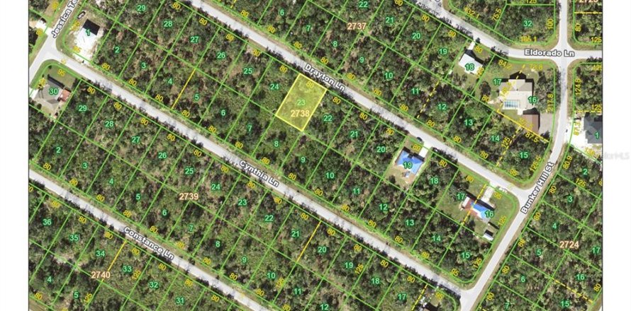 Land in Port Charlotte, Florida № 2165463
