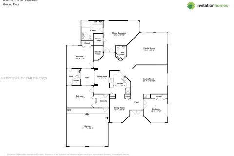 Снять в аренду виллу или дом в Плантация, Флорида 4 спальни, 219.34м2, № 2062845 - фото 2