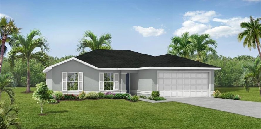 House in Palm Coast, Florida 3 bedrooms, 124.12 sq.m. № 1625400