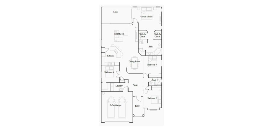 House in LAKEWOOD NATIONAL in Bradenton, Florida 3 bedrooms, 208 sq.m. № 69372
