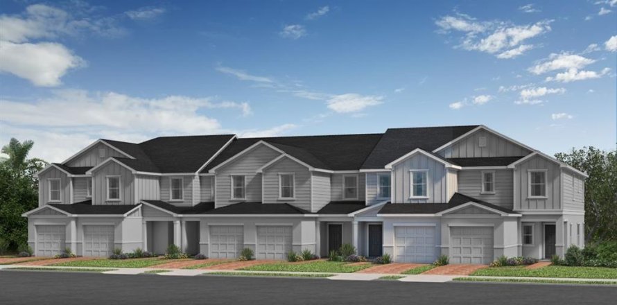 Townhouse in Lake Wales, Florida 3 bedrooms, 144.65 sq.m. № 2375586