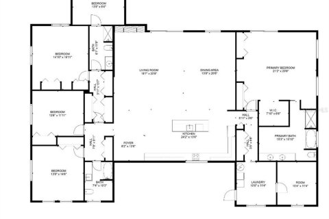 House in Edgewater, Florida 4 bedrooms, 312.15 sq.m. № 1522852 - photo 5