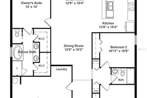 Villa ou maison à vendre à Winter Haven, Floride: 3 chambres, 136.29 m2 № 2223607 - photo 24