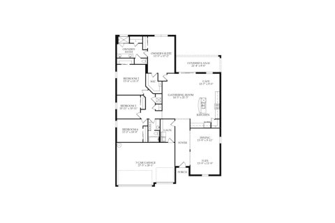 Property floor plan «232SQM», 4 bedrooms in PARKSIDE AT BABCOCK RANCH