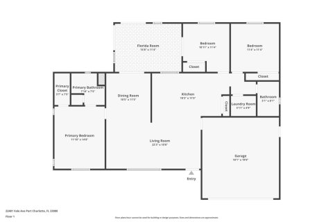 Villa ou maison à vendre à Punta Gorda, Floride: 3 chambres, 125.23 m2 № 1535728 - photo 4