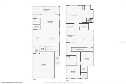 Townhouse in VOLANTI in Lutz, Florida 3 bedrooms, 207.17 sq.m. № 2151079 - photo 3