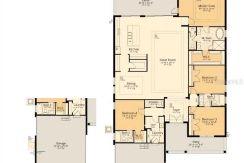 Casa en venta en Brooksville, Florida, 3 dormitorios, 240.43 m2 № 1408026 - foto 3