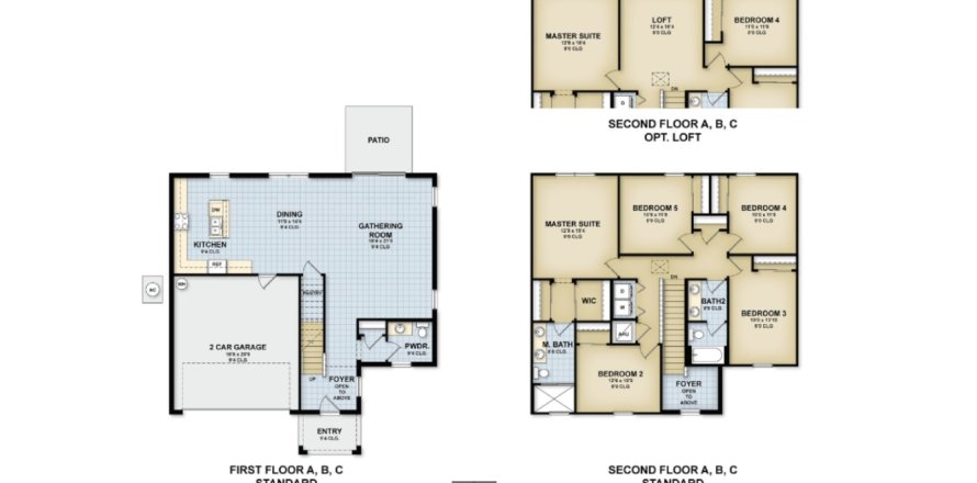 Adosado en Tarpon Bay en Haines City, Florida 5 habitaciones, 205 m2 № 307274