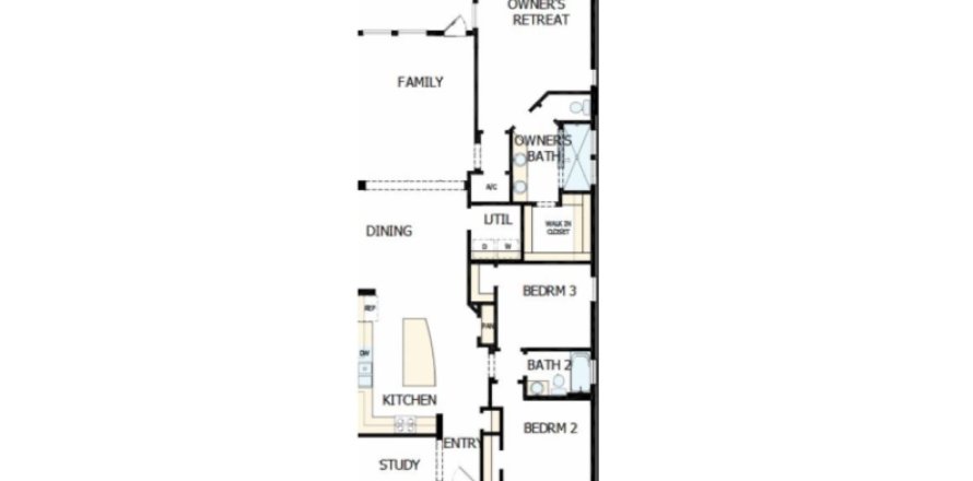 House in Tributary by Richmond American Homes in Yulee, Florida 2 bedrooms, 168 sq.m. № 452223