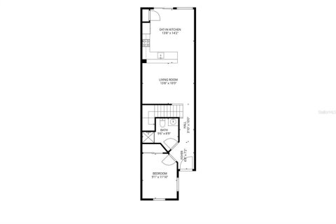 Townhouse in Kissimmee, Florida 3 bedrooms, 110.27 sq.m. № 2314650 - photo 18