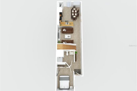 Townhouse in Kissimmee, Florida 3 bedrooms, 110.27 sq.m. № 2314650 - photo 17