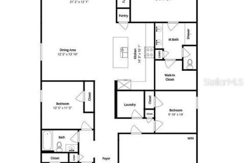 Villa ou maison à vendre à Zephyrhills, Floride: 4 chambres, 172.98 m2 № 2149354 - photo 21