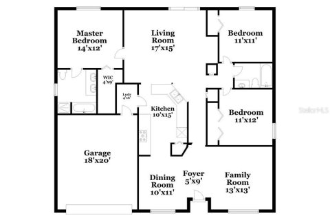 Villa ou maison à louer à Winter Haven, Floride: 3 chambres, 152.82 m2 № 2404885 - photo 2