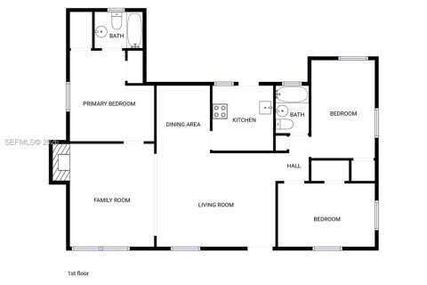 House in Opa-locka, Florida 3 bedrooms, 116.13 sq.m. № 2030598 - photo 24