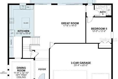 Villa ou maison à vendre à Apopka, Floride: 5 chambres, 292.46 m2 № 1911447 - photo 4