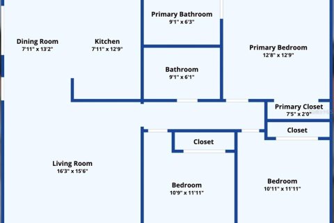 House in Bunnell, Florida 3 bedrooms, 106.19 sq.m. № 1822278 - photo 5