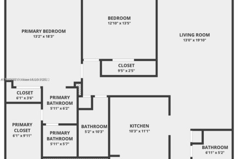 Снять в аренду кондоминиум в Майами-Бич, Флорида 2 спальни, 108.7м2, № 1958025 - фото 22