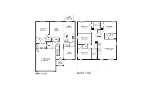 House floor plan «House», 5 bedrooms in Courtland Park