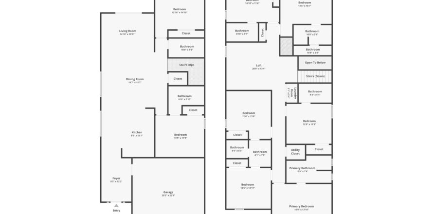 Casa en Kissimmee, Florida 8 dormitorios, 316.98 m2 № 1525487