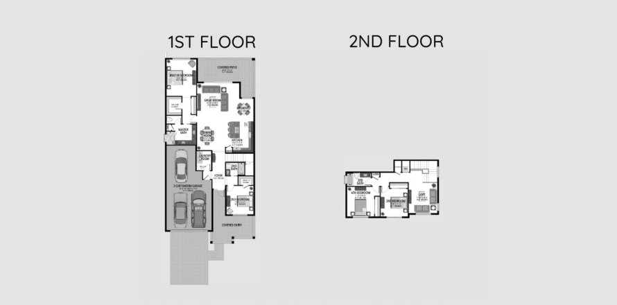 Touwnhouse à ARDEN à Loxahatchee Groves, Floride 4 chambres, 331 m2 № 129141