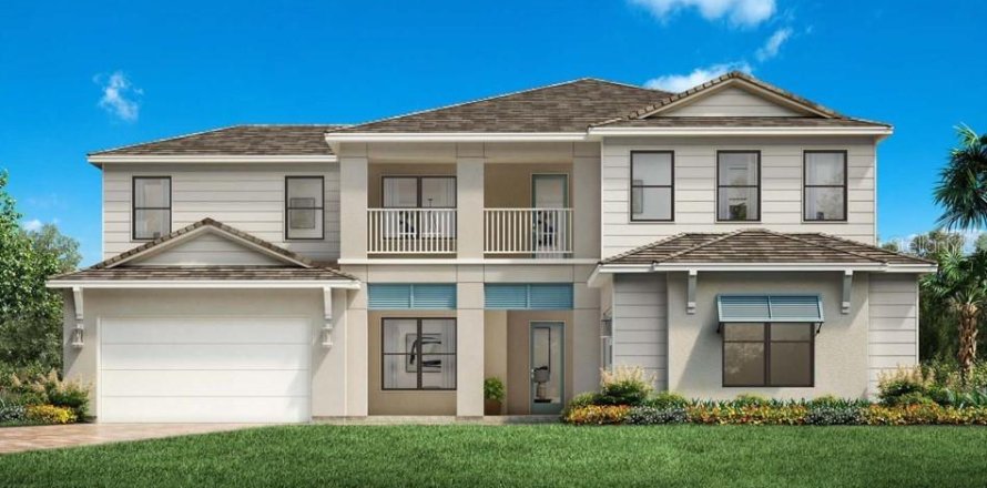 House in Sarasota, Florida 4 bedrooms, 414.9 sq.m. № 1407922