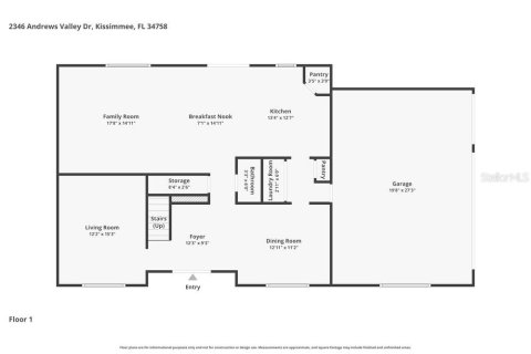 Villa ou maison à louer à Kissimmee, Floride: 4 chambres, 221.11 m2 № 2100206 - photo 2